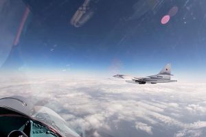 Russia flies nuclear-capable bombers