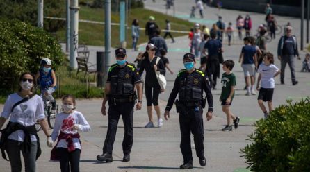 Spain eases lockdown to allow children outside