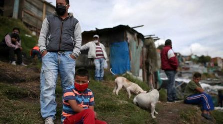 Residents of Bogota slum facing eviction despite quarantine
