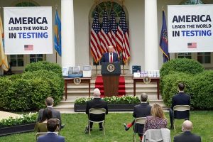 White House directs staff to wear masks