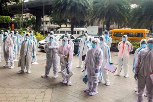 India records another single-day spike of new Covid-19 cases