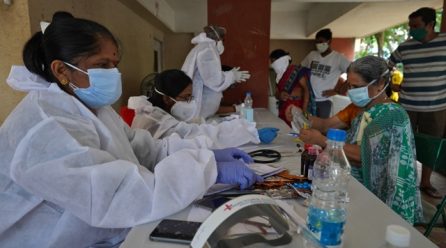 India hits record high in daily cases