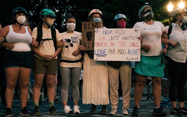 Diverse elements fuel Portland protests