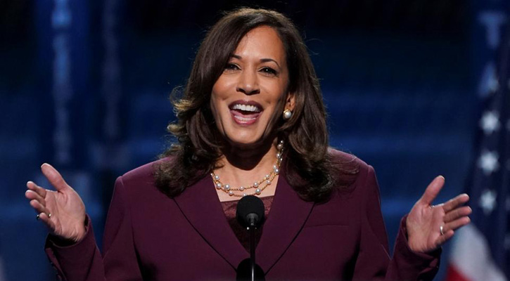 Kamala Harris makes history as vice-presidential candidate - The Kaler ...