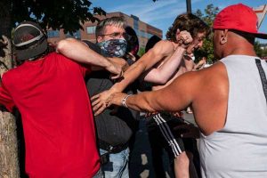Fatal Portland shooting as rival protesters clash