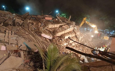 13 bodies pulled from collapsed Indian building