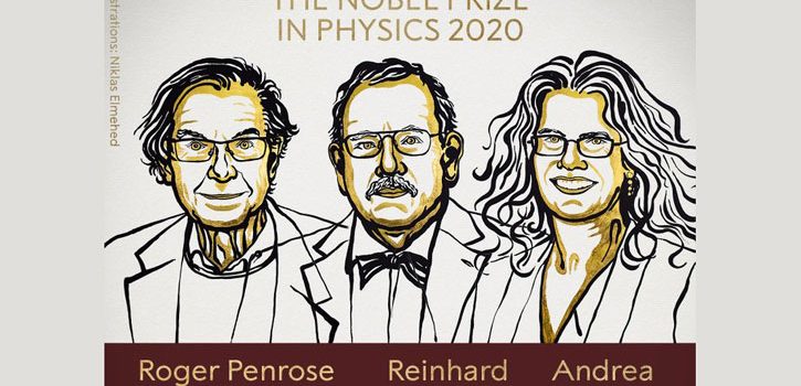 3 scientists awarded Nobel Prize in Physics for discoveries related to black holes