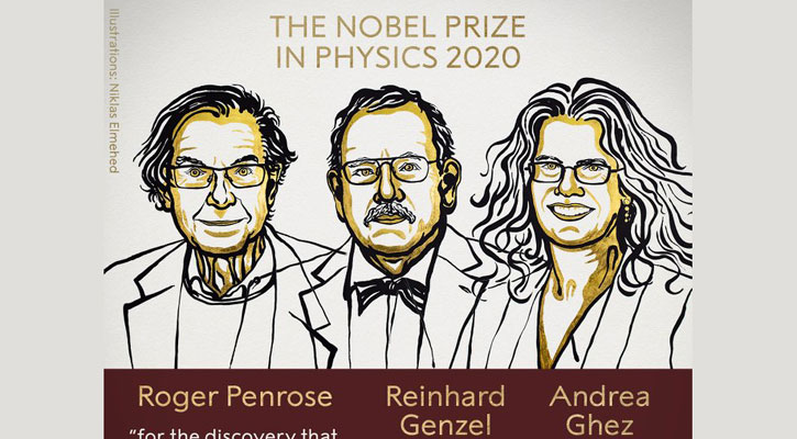 3 scientists awarded Nobel Prize in Physics for discoveries related to black holes