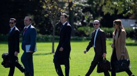 Covid spreads further among Trump’s inner circle