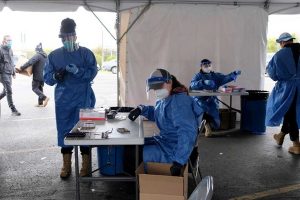 US COVID-19 cases hit two-month high, 10 states report record increases