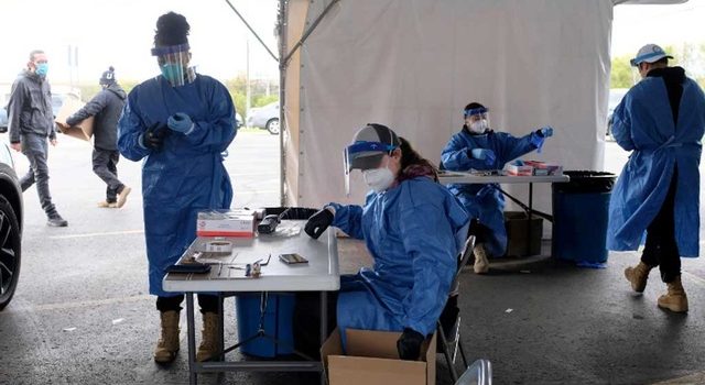 US COVID-19 cases hit two-month high, 10 states report record increases