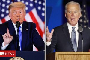 US election results: Trump sues as path to victory over Biden narrows