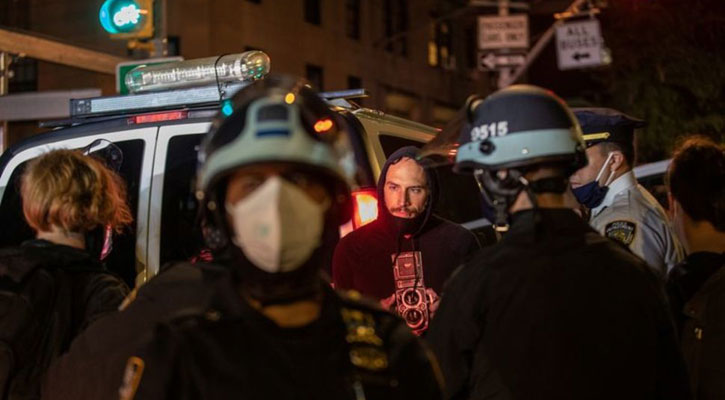 Police arrest 11 in Portland, 50 in New York at protests after US vote