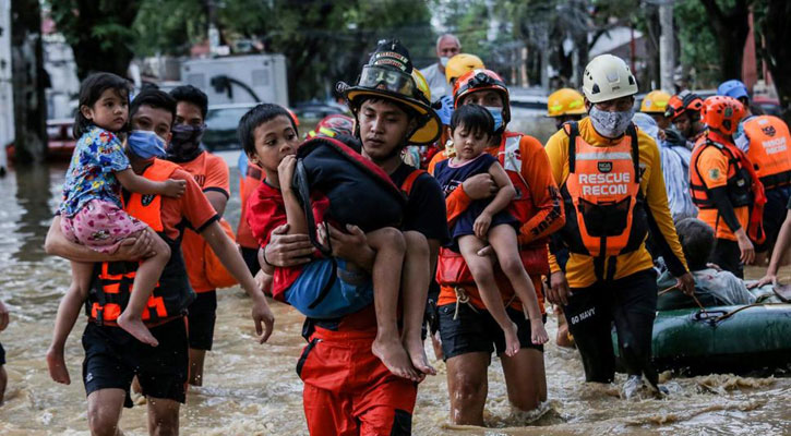 At least 39 dead after typhoon hits Philippines