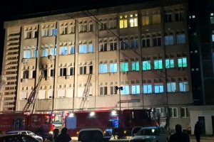 Fire kills 10 at Romanian Covid-19 hospital