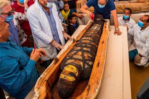 Egypt uncovers tomb treasure trove buried for 2,500 years
