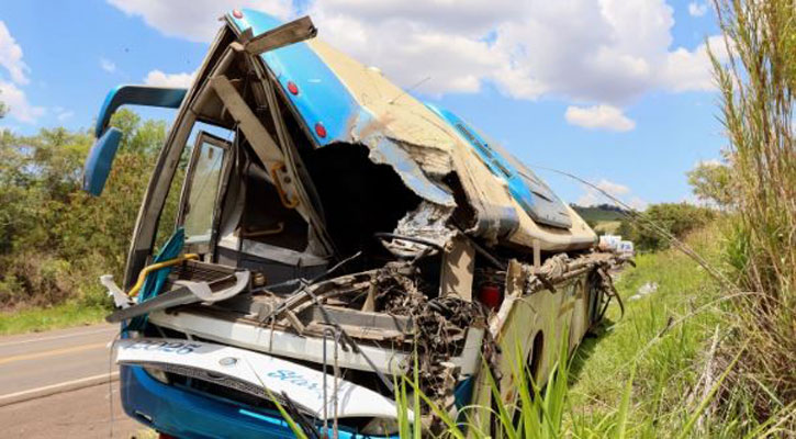 At least 41 killed after bus and truck collide in Brazil