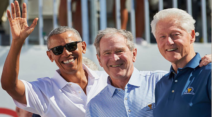 Obama, Bush and Clinton pledge to take Covid vaccine publicly to prove it’s safe