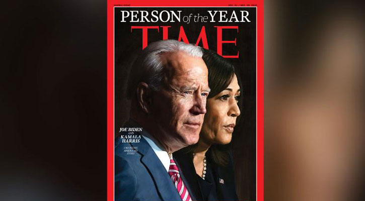 Joe Biden and Kamala Harris named Time’s Person of the Year