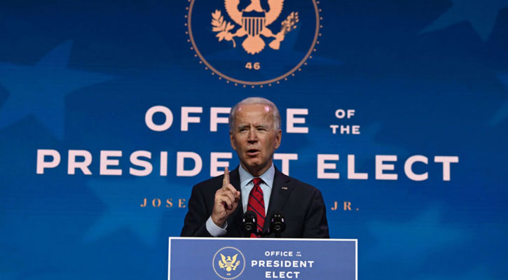 Joe Biden says ‘time to turn the page’ after victory confirmed