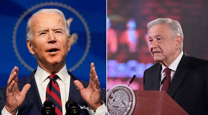 Joe Biden and Mexico leader discuss migration