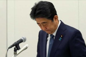 Ex-Japan PM Abe says sorry over political funding case