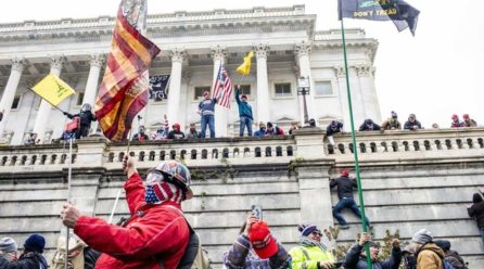 In Washington riot, echoes of post-Soviet uprisings