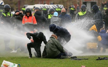 Dutch police detain 240 nationwide