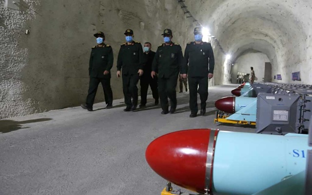 Iran’s Revolutionary Guards unveil underground missile base in Gulf: state media