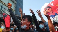 Myanmar coup: Workers join nationwide strike as protests continue