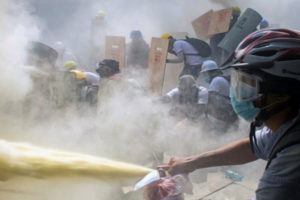 Myanmar coup: Deadliest day of protests as police open fire