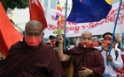 Myanmar Buddhist group signals break with authorities