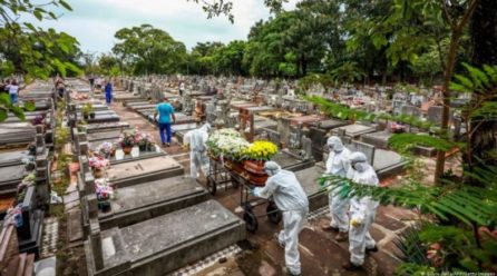 Brazil hits record Covid death toll in April