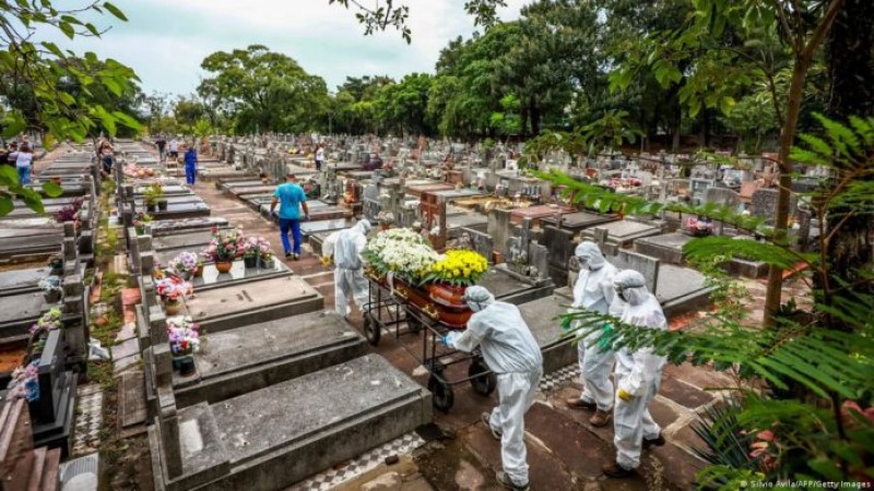 Brazil hits record Covid death toll in April