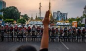 100 days in power, Myanmar junta holds pretense of control