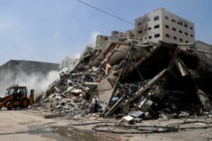 Media demand Israel explain destruction of news offices