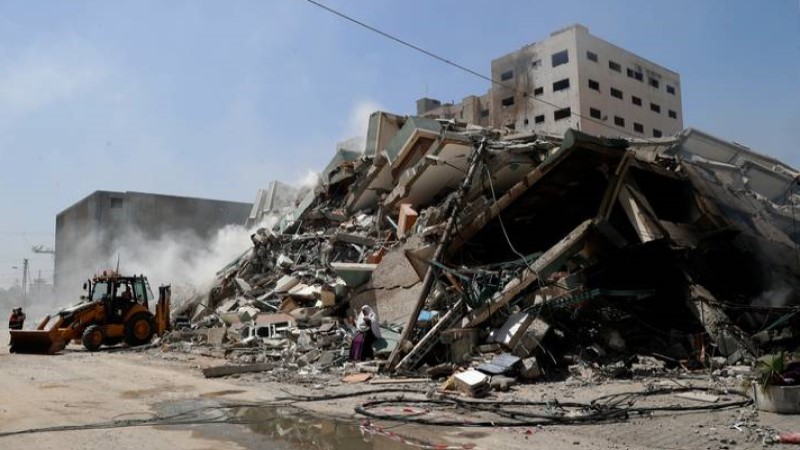 Media demand Israel explain destruction of news offices