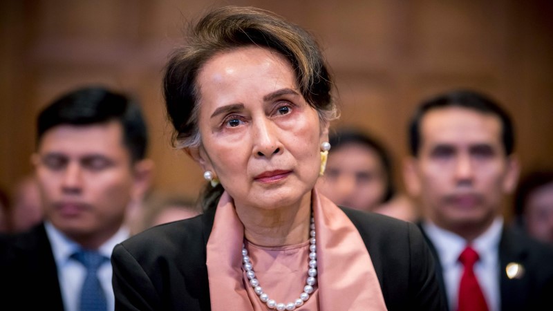 Suu Kyi appears in Myanmar court for 2nd time