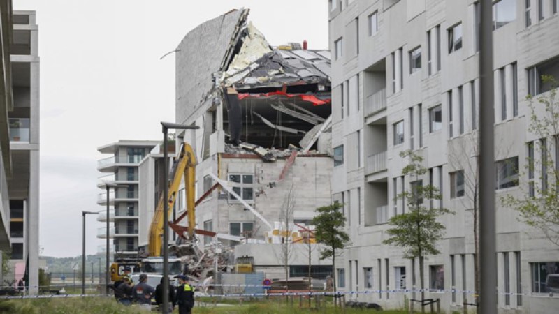 Five dead in Belgium school collapse