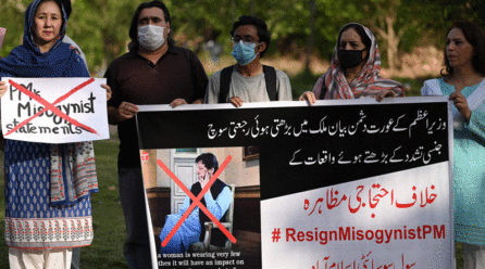 Outrage after Pakistan PM Imran Khan blames rape crisis on women