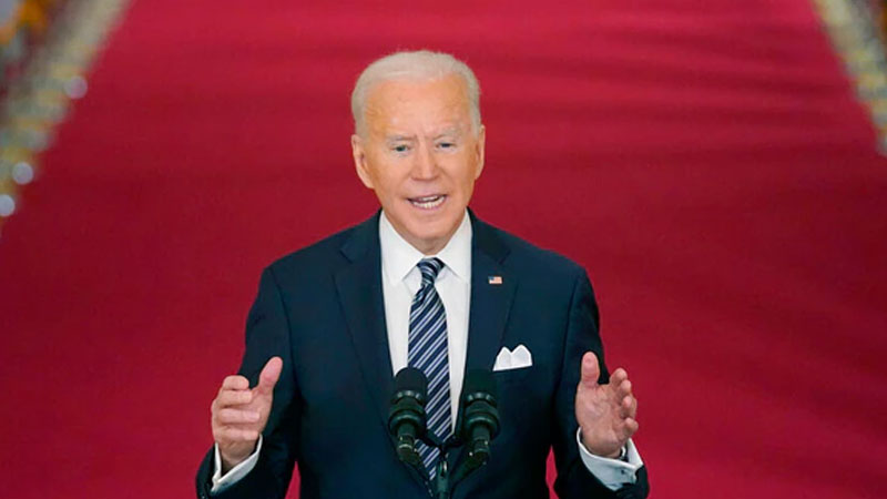 Biden marks ‘independence’ from Covid, but pandemic woes persist