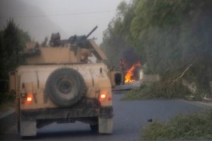 Taliban capture first Afghan provincial capital