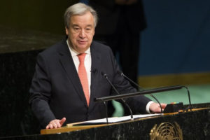 World is on edge of abyss: UN chief