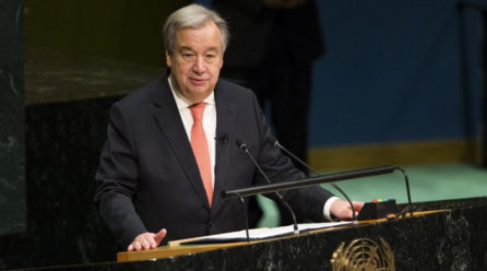 World is on edge of abyss: UN chief