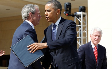 Bush, Clinton, Obama band together to aid Afghan refugees