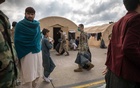 US air base becomes temporary refuge for Afghans