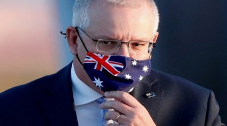 Australia PM meets with state leaders as virus cases surge