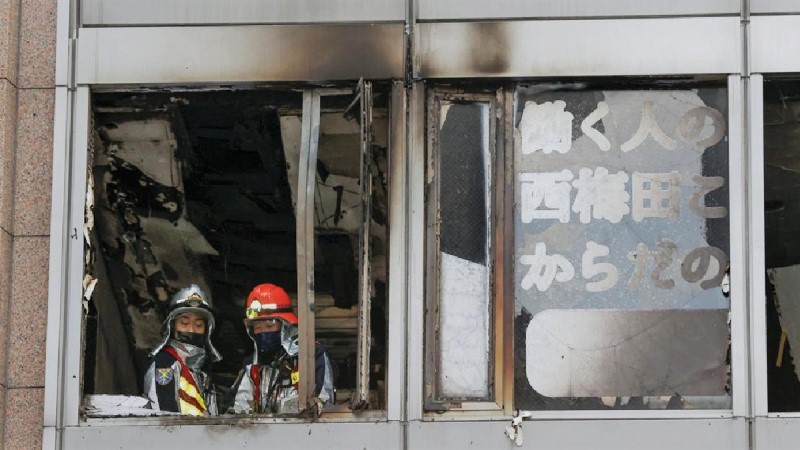 Suspected arson in downtown Osaka building leaves 24 dead