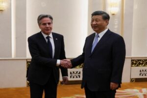 Xi Jinping holds talks with Blinken in Beijing