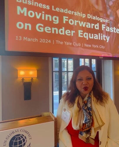 Moving forward and fast in gender equality